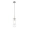 Z-Lite Alton Pendant, 1-Light, 4.75 In.W x 14.25 In.H, Brushed Nickel/Clear+Frosted 824P-ROD-BN - alternate 7